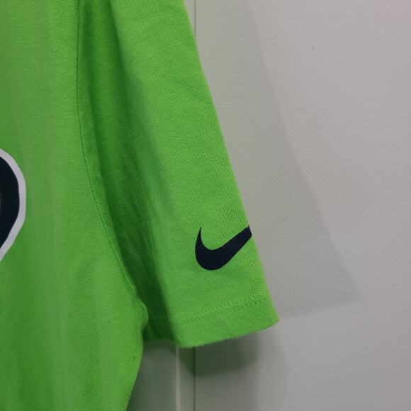 Seattle Seahawks Nike T-Shirt Men's Large Logo NFL Dri-FIT Performance - Picture 4 of 8